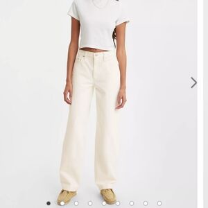 BNWT Levi's Baggy Dad Jeans In Barely Freezing